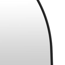 Load image into Gallery viewer, Archie Metal Arched Full Length Mirror - Black (T=0.076m - 14.7kg)