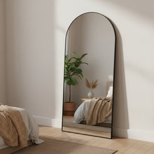 Load image into Gallery viewer, Alto Metal Arched Full Length Mirror - Black