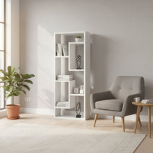 Load image into Gallery viewer, Nyasa Bookshelf Display Shelf - White