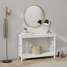Load image into Gallery viewer, Wular Wooden Console Table - White