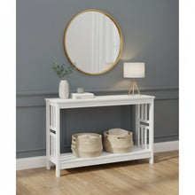 Load image into Gallery viewer, Wular Wooden Console Table - White