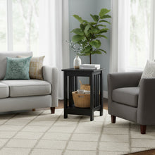 Load image into Gallery viewer, Wular Square Side Table Coffee Table - Black