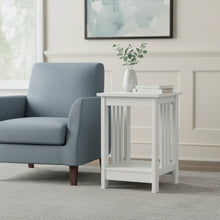 Load image into Gallery viewer, Wular Square Side Table Coffee Table - White