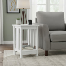 Load image into Gallery viewer, Wular Square Side Table Coffee Table - White