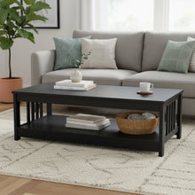 Load image into Gallery viewer, Wular Rectangle Coffee Table - Black