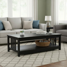Load image into Gallery viewer, Wular Rectangle Coffee Table - Black
