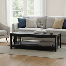 Load image into Gallery viewer, Wular Rectangle Coffee Table - Black