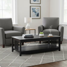 Load image into Gallery viewer, Wular Rectangle Coffee Table - Black