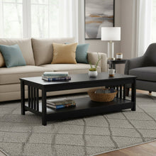 Load image into Gallery viewer, Wular Rectangle Coffee Table - Black
