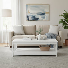 Load image into Gallery viewer, Wular Rectangle Coffee Table - White