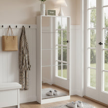 Load image into Gallery viewer, Melo 5 Drawer Shoe Cabinet Storage Rack - White