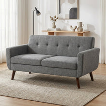 Load image into Gallery viewer, Vibe Linen 2 Seater Sofa - Grey