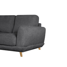 Load image into Gallery viewer, Tova Chenille 3 Seater Sofa - Dark Grey