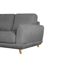 Load image into Gallery viewer, Tova Chenille 3 Seater Sofa - Ash Grey