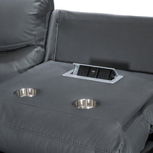 Load image into Gallery viewer, Mandan Electric Recliner Corner Sofa - Grey