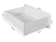 Load image into Gallery viewer, Bram Tallboy 5 Drawer Chest Dresser - White