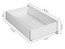 Load image into Gallery viewer, Rotoroa 6 Drawer Shoe Cabinet Storage Rack - White