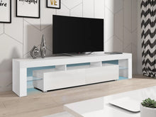 Load image into Gallery viewer, Zoar 1.9m LED Entertainment Unit - White