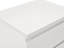Load image into Gallery viewer, Tongass Wooden Bedside Table - White
