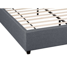 Load image into Gallery viewer, Shasta Fabric Slat Bed Frame with Headboard - Queen