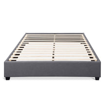 Load image into Gallery viewer, Bromo Fabric Slat Bed Frame - King