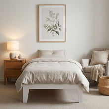 Load image into Gallery viewer, Meri Single Wooden Bed Frame - White