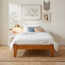 Load image into Gallery viewer, Meri Single Wooden Bed Frame - Oak