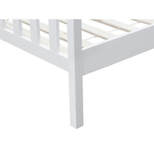 Load image into Gallery viewer, Andes Single Wooden Bed Frame - White