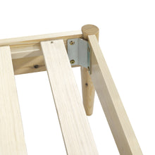 Load image into Gallery viewer, Tolmount Double Wooden Bed Frame - Light Oak