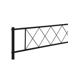 Load image into Gallery viewer, Picton Queen Metal Bed Frame - Black