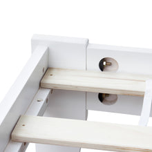 Load image into Gallery viewer, Meri Queen Wooden Bed Frame - White