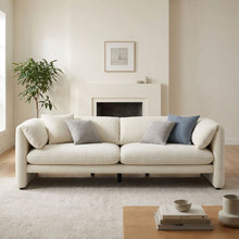Load image into Gallery viewer, Marion Boucle 3 Seater Sofa - Cream