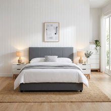 Load image into Gallery viewer, Shasta Queen Bed Frame - Dark Grey