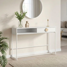 Load image into Gallery viewer, Alaska Wooden Console Table - White