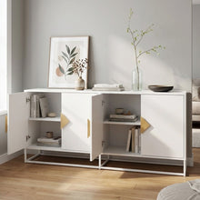 Load image into Gallery viewer, Alaska Sideboard Buffet Table - White