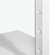 Load image into Gallery viewer, Begonia 2 Piece Dressing Table with Mirror & Stool Set - White