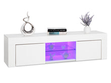 Load image into Gallery viewer, Maize 1.3m LED Entertainment Unit - White