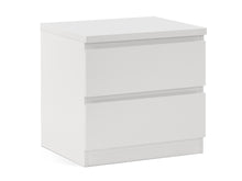 Load image into Gallery viewer, Tongass Wooden Bedside Table - White
