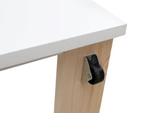 Load image into Gallery viewer, Laila Single Wooden Trundle Bed Frame - White