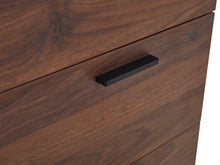 Load image into Gallery viewer, Nakia 3 Drawer Filing Cabinet - Walnut