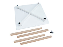 Load image into Gallery viewer, Jean Dining Table Square 80 x 80cm - White