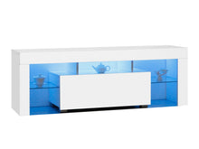 Load image into Gallery viewer, Frannie 1.3m LED Entertainment Unit - White