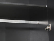 Load image into Gallery viewer, Bram 3 Door Wardrobe Cabinet - Black