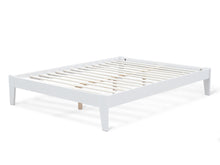 Load image into Gallery viewer, Meri Queen Wooden Bed Frame - White