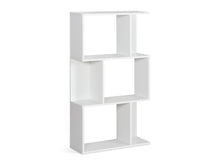 Load image into Gallery viewer, Namak 3 Tier Bookshelf Display Shelf - White