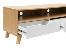 Load image into Gallery viewer, Schertz 1.4m Entertainment Unit - Oak