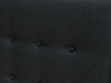 Load image into Gallery viewer, Susan King Single Fabric Upholstered Headboard - Black