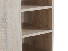 Load image into Gallery viewer, Maui 2 Door Shoe Cabinet Storage Rack - Oak