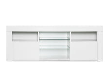 Load image into Gallery viewer, Atka 1.45m LED Entertainment Unit - White