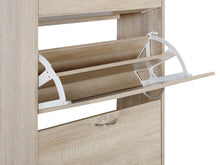Load image into Gallery viewer, Matilda 3 Drawer Shoe Cabinet Storage Rack - Maple
